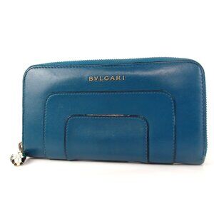 Authentic BVLGARI Serpenti purse leather [Used]